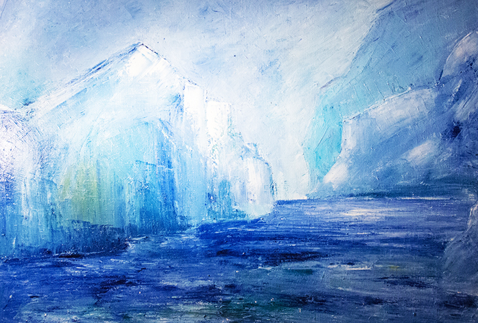 «Антарктика». 2015. Полотно, олія